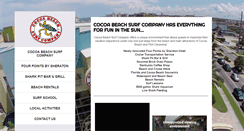 Desktop Screenshot of cocoabeachsurf.com